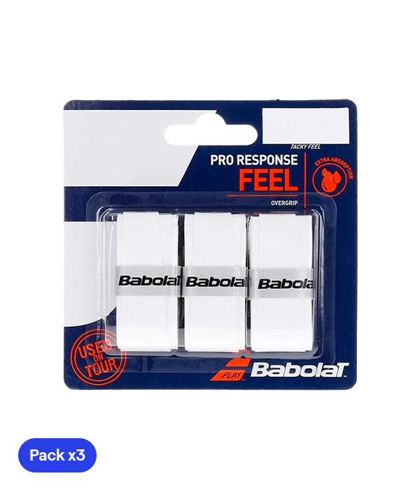 Overgrips Babolat Pro Response Blanco (Pack x3)