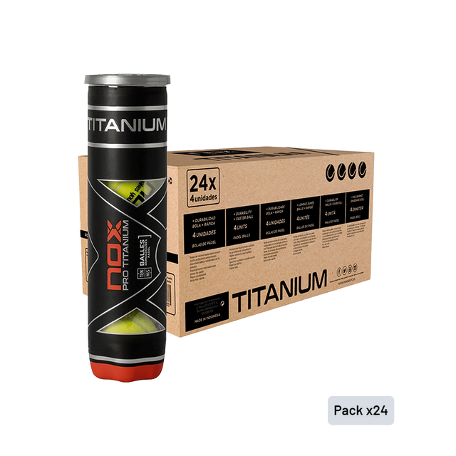 Ballbox Nox Pro Titanium (x4) (Pack x24)