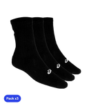 Calcetines Asics Crew (Pack x 3) Negro