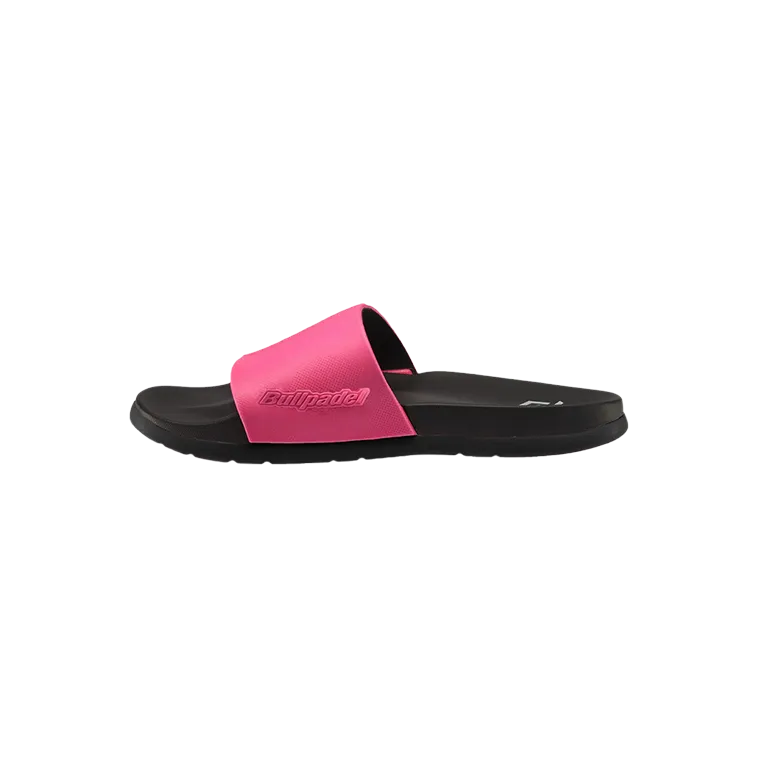Chanclas Bullpadel Women Negro/Rosa