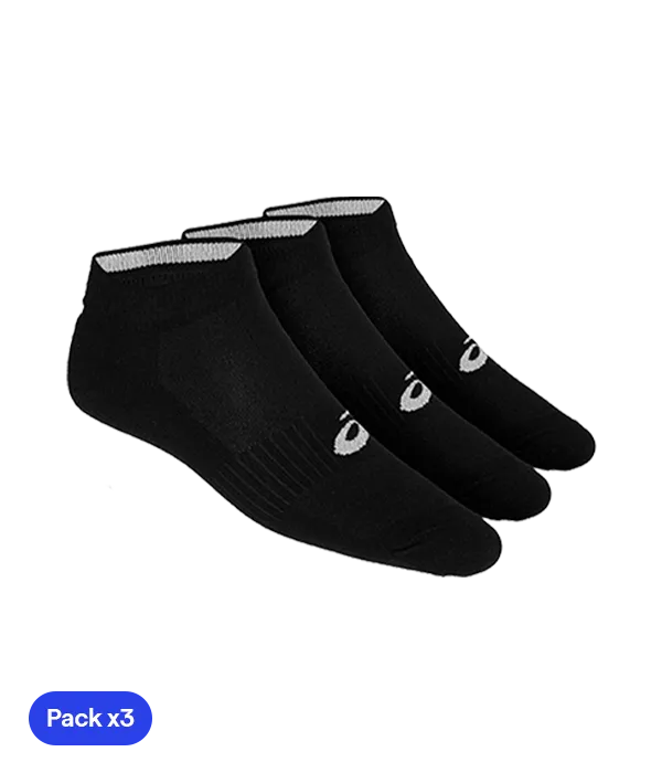 Calcetines Asics Lightweight Ped Negro (Pack x 3)