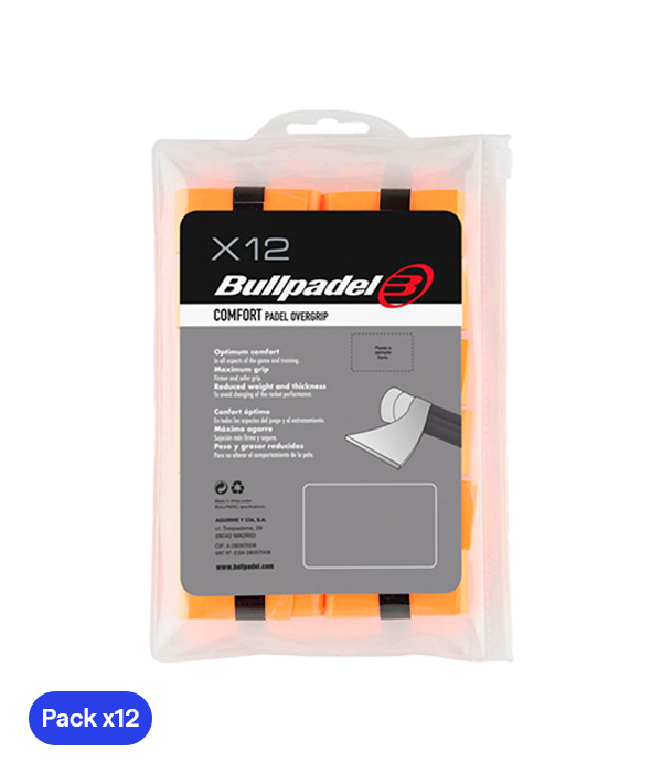 Übergriffen Bullpadel GB-1600 Comfort Orange (Pack x12)