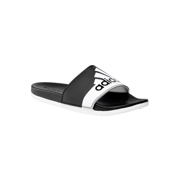 Tongs Adidas Comfort Noir/Blanc