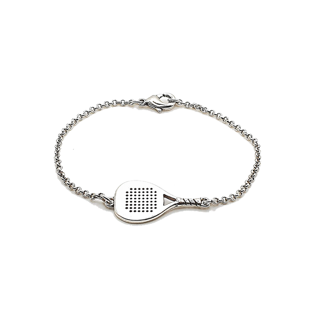 Diamant-Paddel-Armband aus Silber