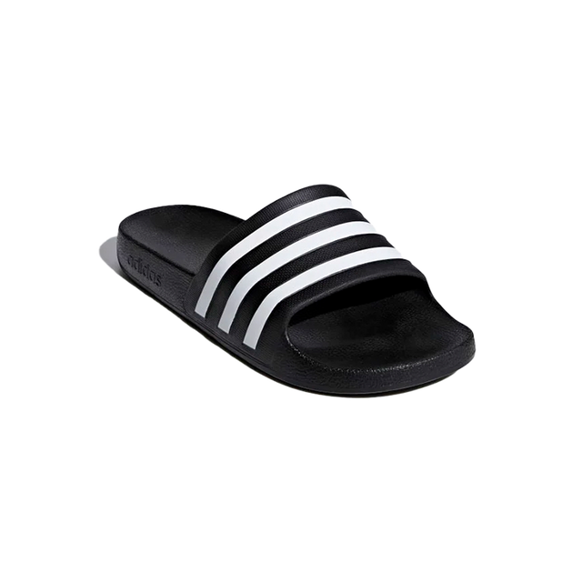 Adidas Adilette Aqua Schwarze Flip-Flops