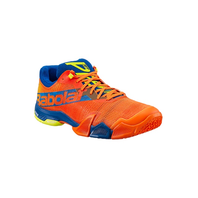 Babolat Jet Sneakers Orange/Blue 2022 Juan Lebrón