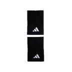 Pulseiras Adidas Longo Preto Logo Pequeno 2025 (Pacote x2)