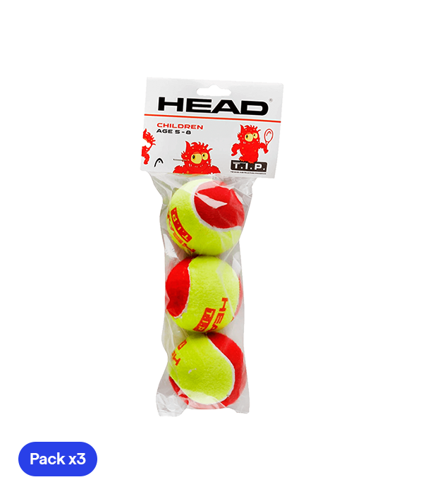 Pelotas HEAD TIP  (Pack x3)