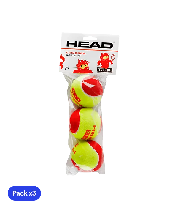 Pelotas HEAD TIP  (Pack x3)