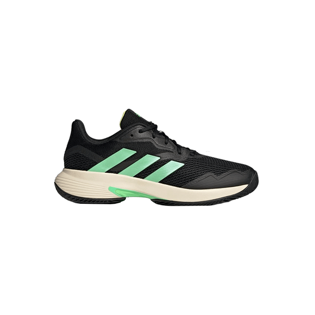 Adidas CourtJam Control Clay Shoes Black/Green