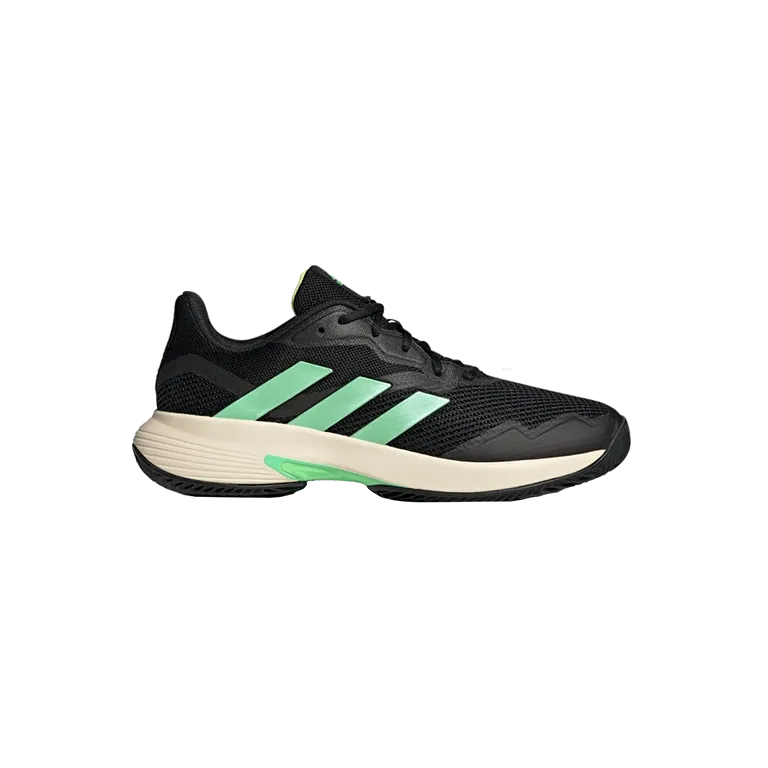 Zapatillas Adidas CourtJam Control Clay Negras/Verde