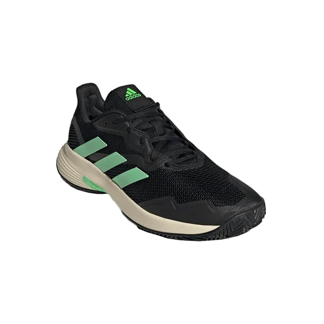 Zapatillas Adidas CourtJam Control Clay Negras/Verde