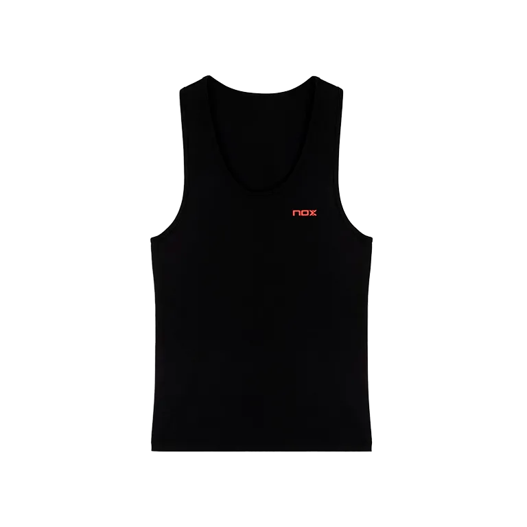 Camiseta Tirantes NOX Team Fit Women Negro