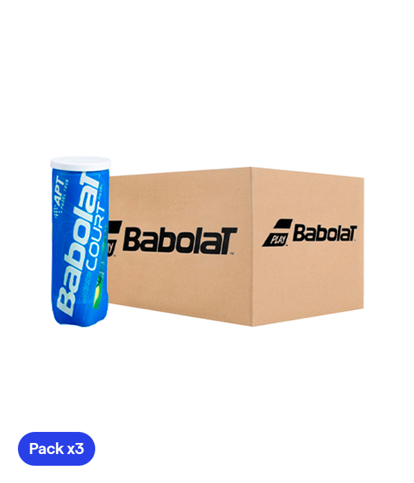 Cajon Pelotas Babolat Court Padel (Pack x24)