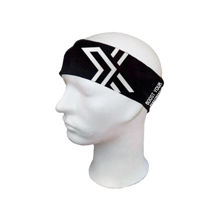 Diadema Oxdog Brillante Negro/Blanco