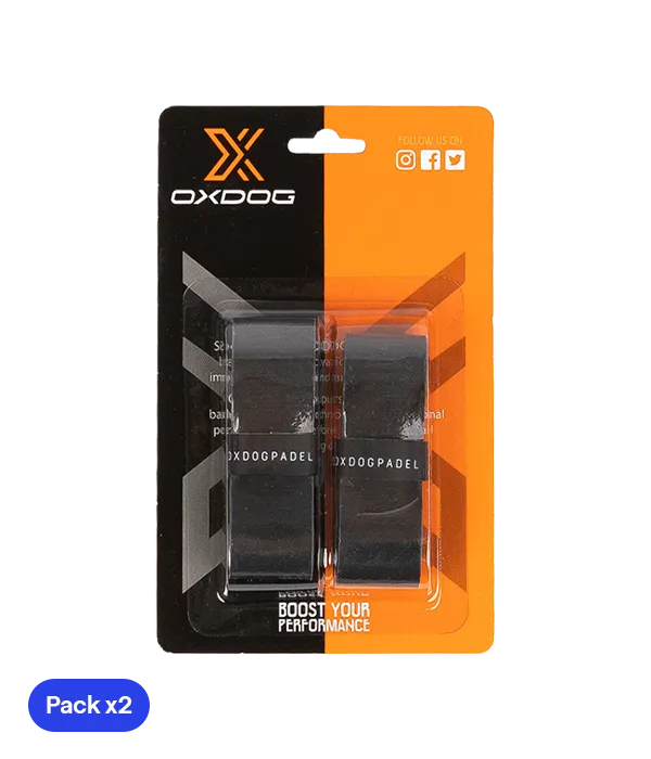 Overgrips Oxdog Supertech Negro (Pack x2)