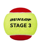 Pelotas Dunlop Stage 3 Rojo/Amarillo (Pack x3) 2025