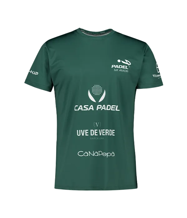 Camiseta Teo Zapata Padel Mi Amor Verde 2025