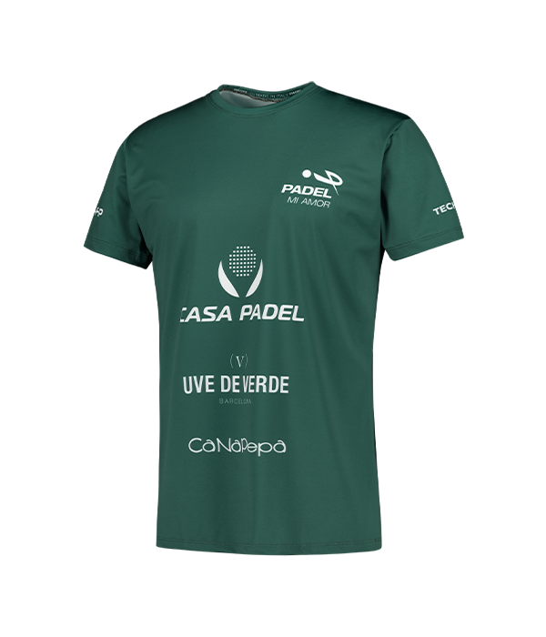 Teo Zapata Padel My Love Green T-shirt 2024