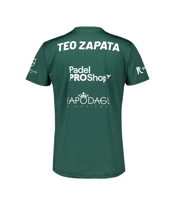 Camiseta Teo Zapata Padel Mi Amor Verde 2025