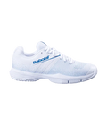 Chaussures de padel Babolat Sensa Femme Blanc/Cool Bleu 2025