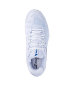 Chaussures de padel Babolat Sensa Femme Blanc/Cool Bleu 2025