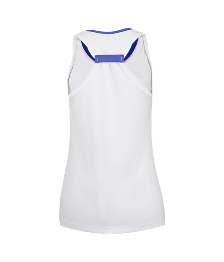 Camiseta Babolat Play Tank Top Blanca Mujer 2024