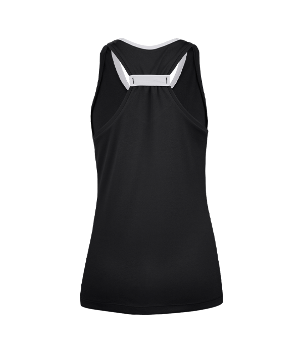 Camiseta Babolat Play Tank Top Negra Mujer 2024