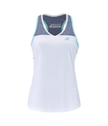 Camiseta Babolat Play Tank Top Women Blanco/Gris