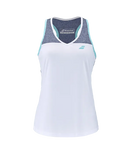 Camiseta Babolat Play Tank Top Women Blanco/Gris
