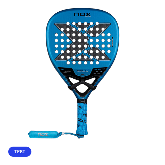 Raquette de TEST NOX Attaque Ventus EA10 12K Xtrem par Edu Alonso 2026