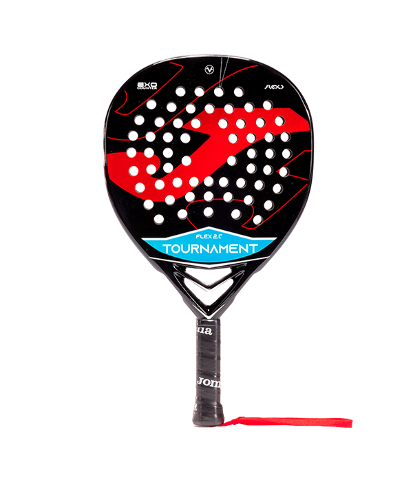 Joma Tournament Flex Black/Red 2025 Racket