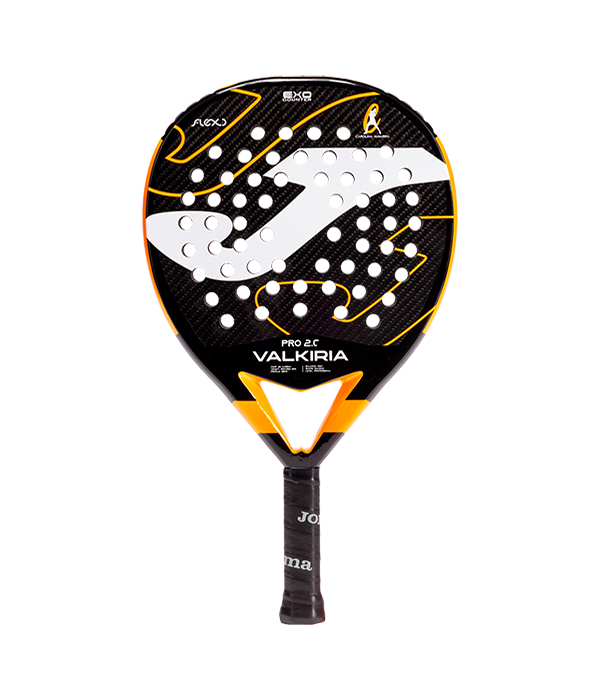 Joma Valkiria Pro 2.C Black/Orange 2024 Racket