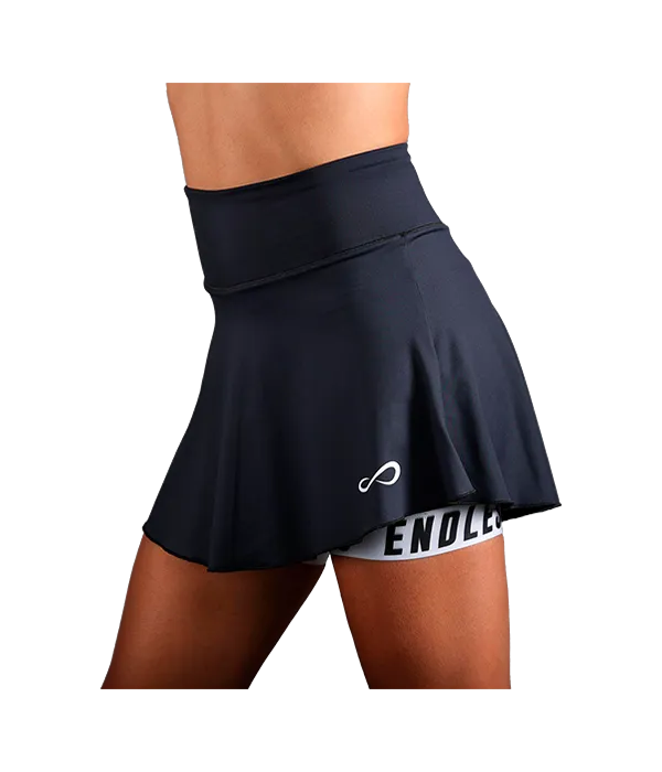 Falda Endless Chill  Negro