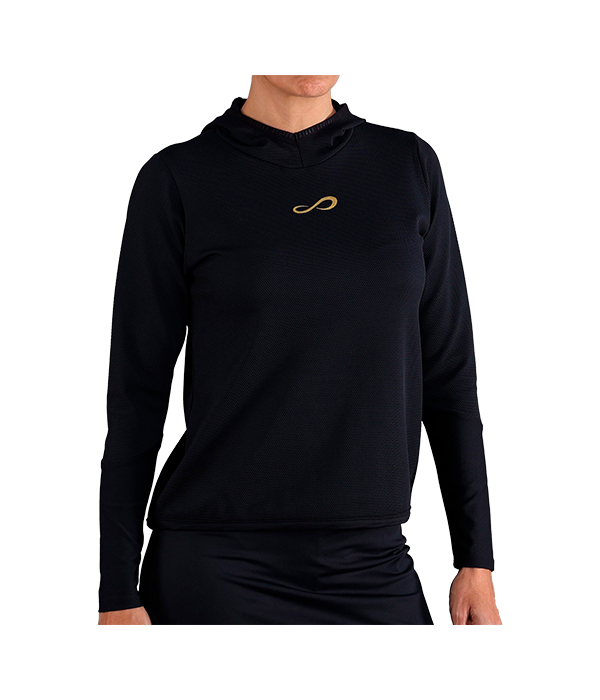 Sudadera Endless Breath Line  Negro 2024