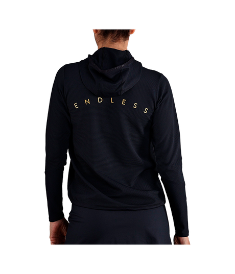 Endlose Atemlinie schwarz 2024 Sweatshirt