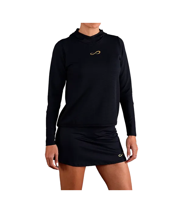 Sudadera Endless Breath Line  Negro
