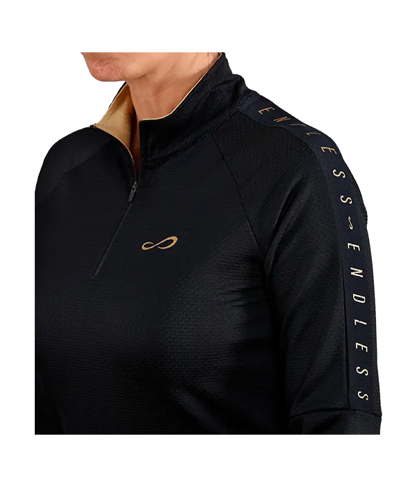 Sudadera Endless Kirsh II-Negro/ Dorado