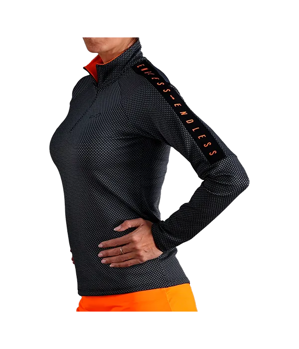 Sweat-shirt Endless Kirsch Titanium Orange