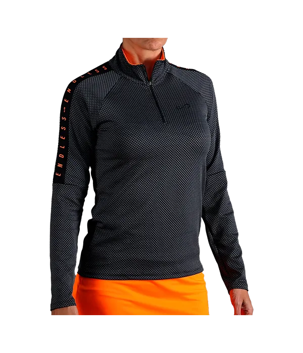 Sweat-shirt Endless Kirsch Titanium Orange