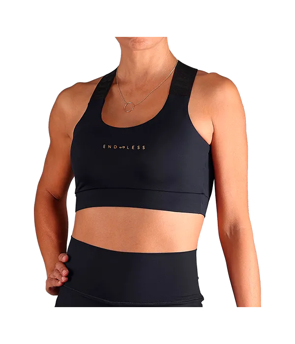 Top Deportivo Endless Ionic  Negro