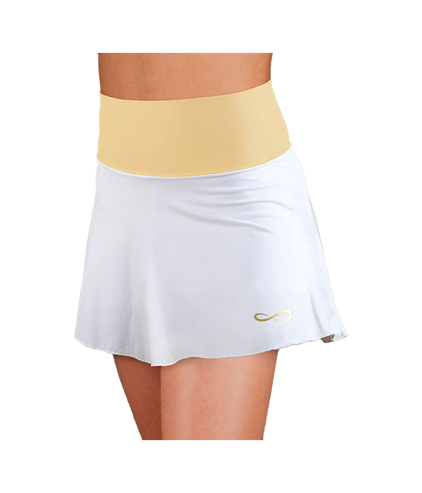 Endless Lux Junior Skirt White/Gold 2024