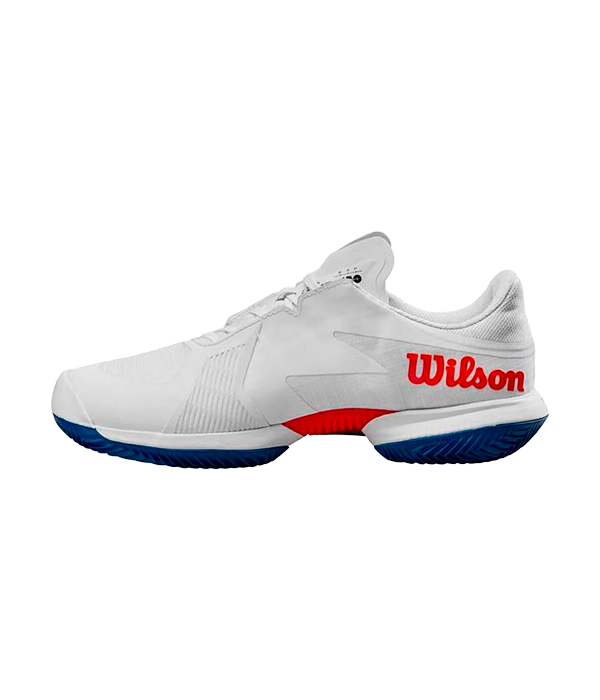 Wilson Kaos Swift 1.5 Clay 2024 White/Blue/Red Shoes