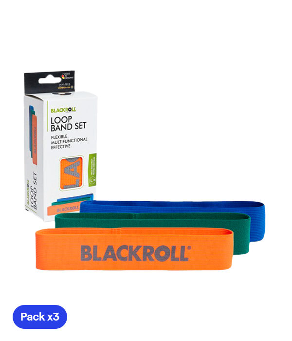 Cintas de entrenamiento Blackroll (pack x 3)