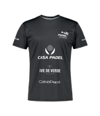 Camiseta Teo Zapata Padel Mi Amor Negro 2025