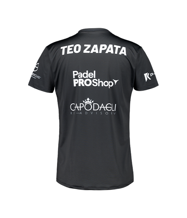 Teo Zapata Padel My Love Black T-shirt 2024