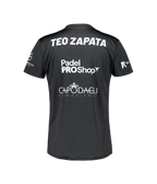 Camiseta Teo Zapata Padel Mi Amor Negro 2025