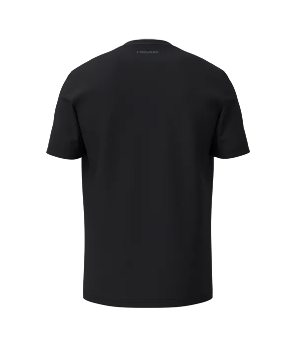 Camiseta HEAD Club Negro 2025