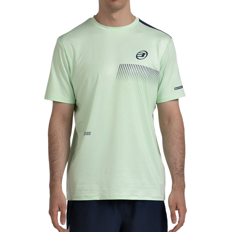 Camiseta Bullpadel Motril Verde Ácido 2026