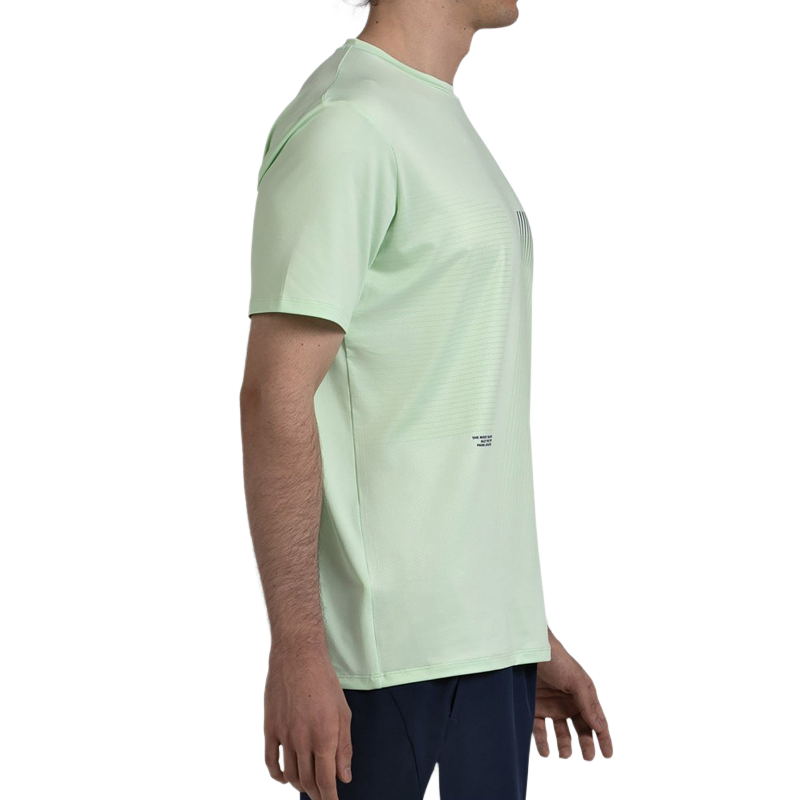 Camiseta Bullpadel Motril Verde Ácido 2026